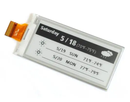 5 дюймовый 24PIN SPI черный белый женский E Paper локальный экран дисплея кисти 2 9*296|screen