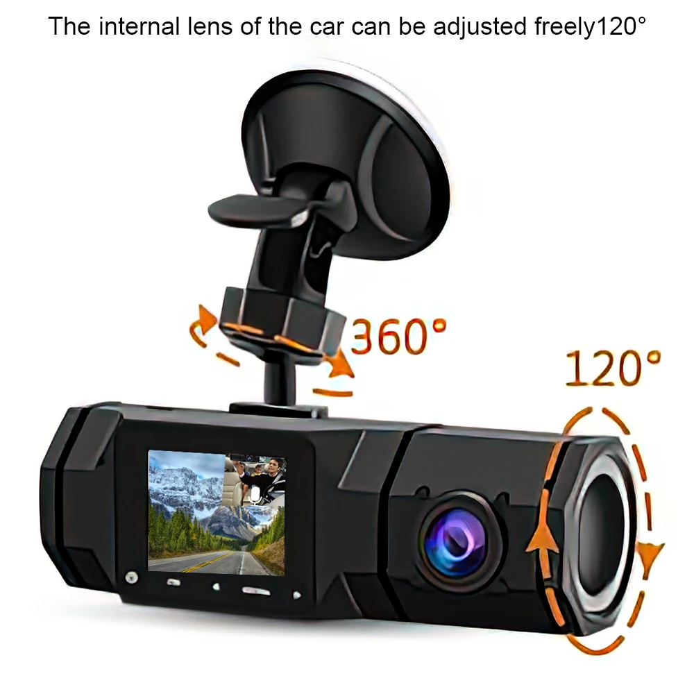 Видеорегистратор HGDO C600 с двумя объективами FHD 1080P ночное видение | Автомобили и