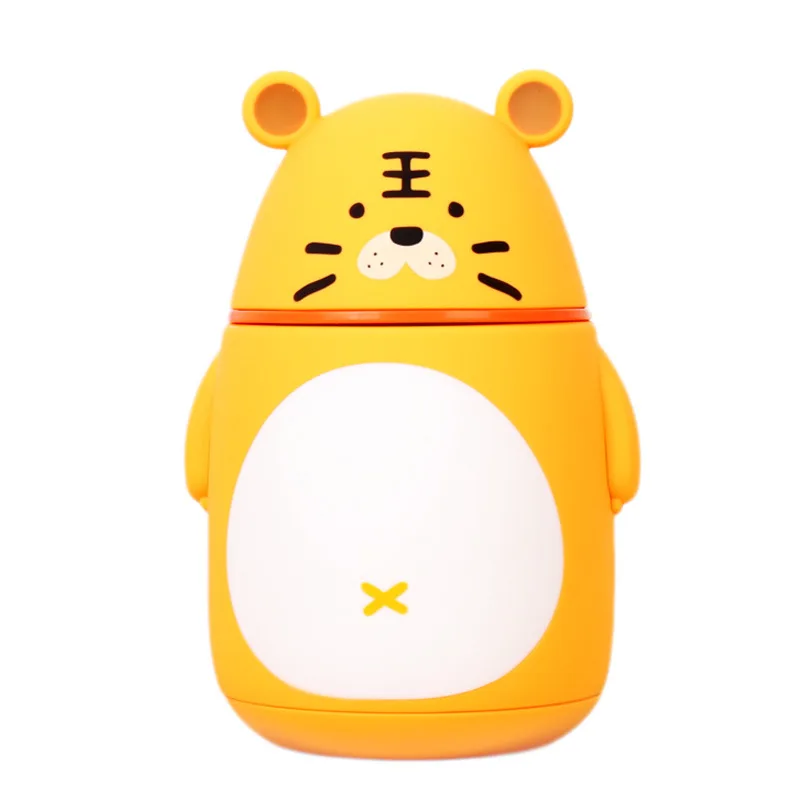 Милая панда 300 мл стеклянная чашка для воды портативная уличная питьевая бутылка
