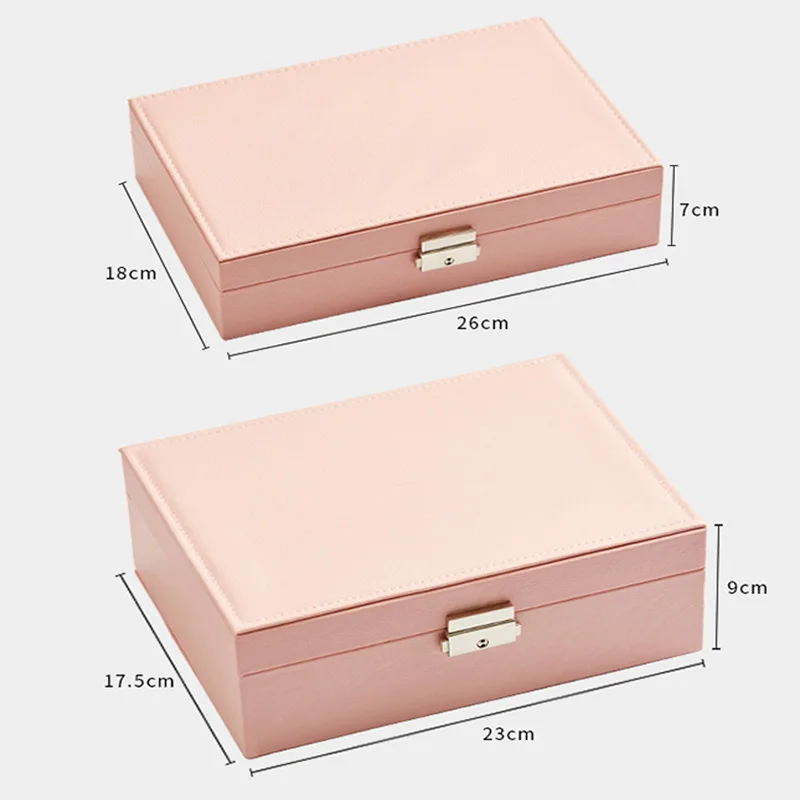 

Desktop Cosmetic Storage Box Portable Storage Box Jewelry Jewelry Box Multifunctional Storage Bedroom Drawer Storage Box