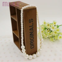 fashion low price children white pearl necklace for 2022 good quality new style baby pearl necklace jewelry wholesale