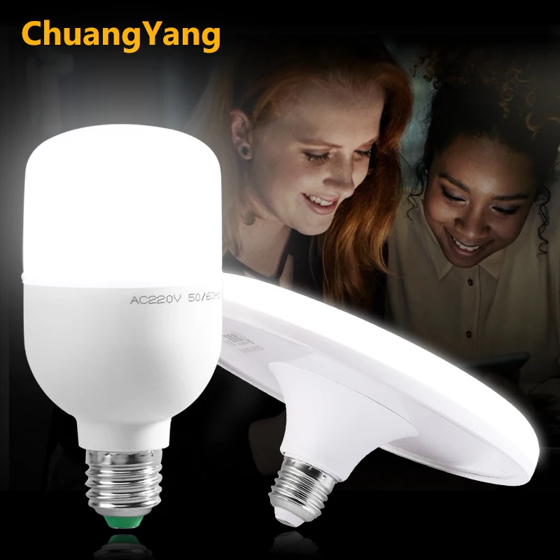 

220V LED bulb E27 UFO Lamp Lampada Led Lights for Home Ampoule Led E27 Table Lamp Pendant lights for Ceiling Super Bright