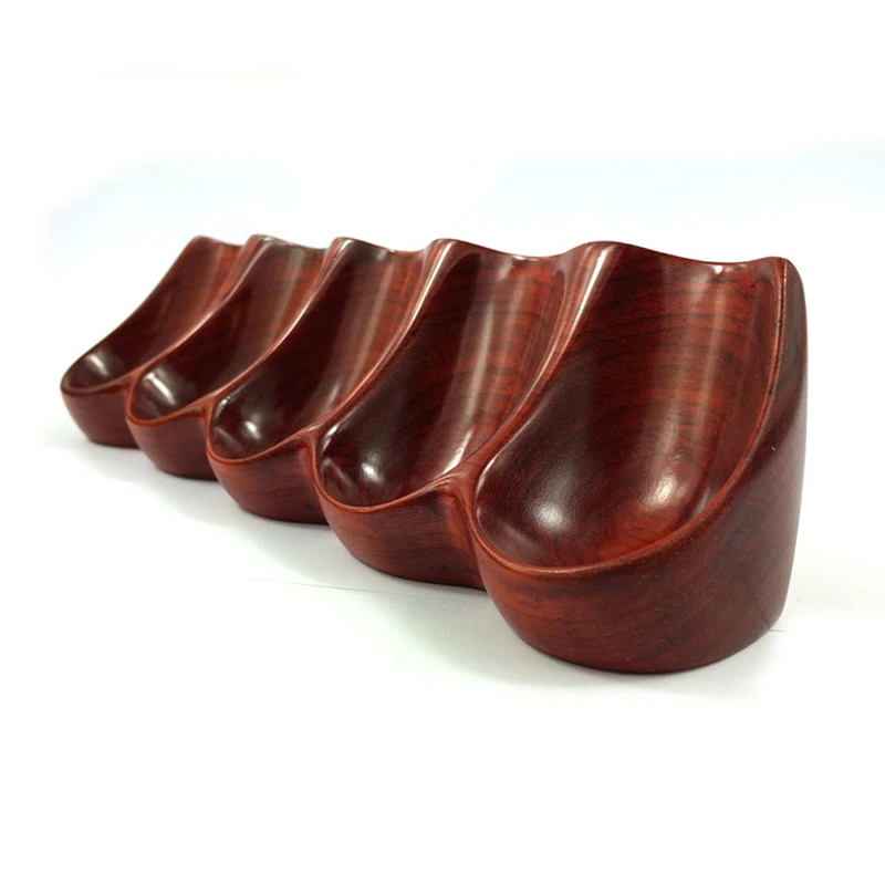 New Arrival Fragrant wood pipe rack 5 tube tobacco spoon type Siamese holder display stand fittings smoking accessorie | Дом и сад