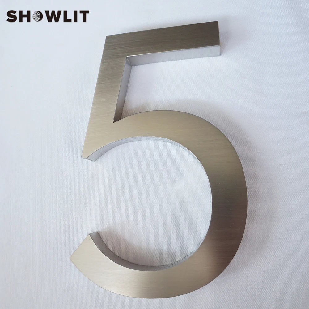 Stainless Steel Number House Door Numbers Outside 3D Separated Custom Made | Обустройство дома