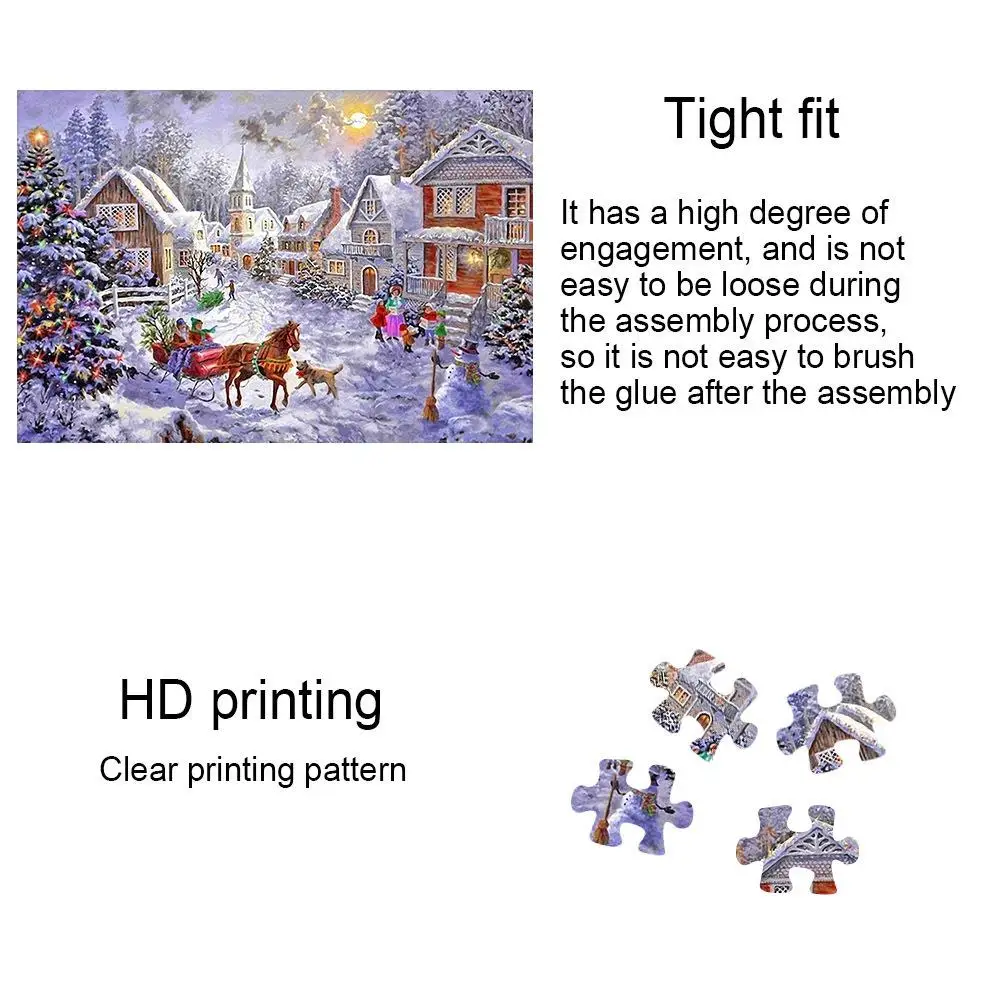 1000 штук бумажная мини-игра-головоломка мультяшная картина игрушка 75x50 см Пазлы