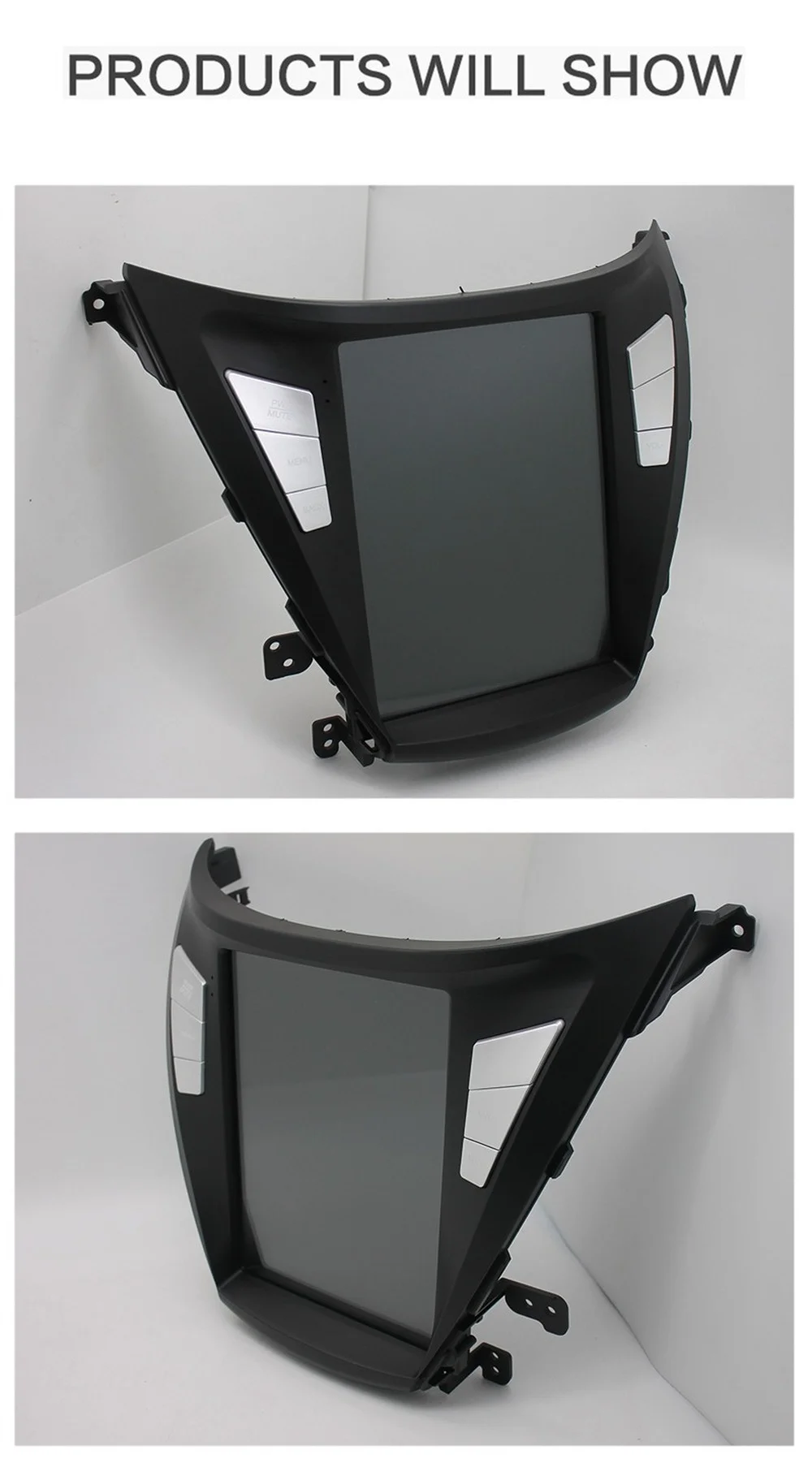 Автомобильный мультимедийный плеер Android в стиле Tesla с GPS-навигацией для HYUNDAI ELANTRA/MD