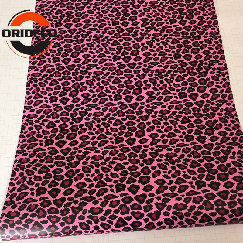 10/20/30/40/50X152CM Russia Hot Pink Leopard Camouflage Vinyl Wrap Sticker Film Motorcycle Truck Car Styling Camo Wrapping | Автомобили и