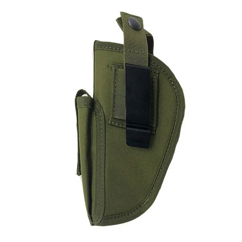 Тактическая правая левая рука Glock пистолет кобура Талия скрытый Airsoft кобура для пистолета для Glock Colt1911 BerettaM9 P226 пистолет чехол сумка - Цвет: Green