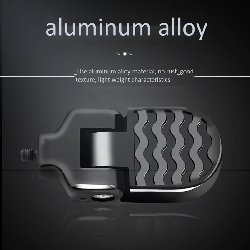

Mini Bike Rear Pedals Aluminium Alloy Folding Bike Pegs Bicycle Footrests Foot Plates Pedals for Folding Mountain Bike