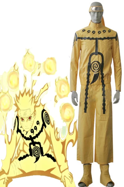 Костюм для косплея удзумаки нарут с девятью хвостами|cosplay costume|naruto cosplay costumenaruto