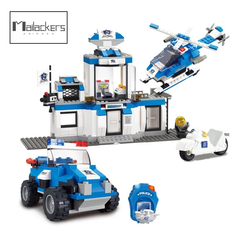 

Mailackers, строительные блоки, полицейский участок, аварийный центр, вертолет, 2 мировая война, военный автомобиль, командные блоки, развивающие ...