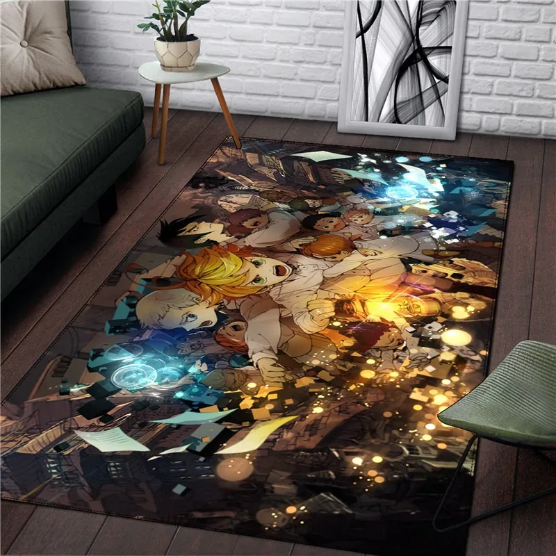 Домашний ковер аниме Квадратный Ковер рождественский подарок стол для спальни