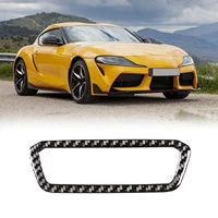 car headlight adjustment button frame cover interior matte decoration car styling accessories for toyota gr supra a90 2019 22