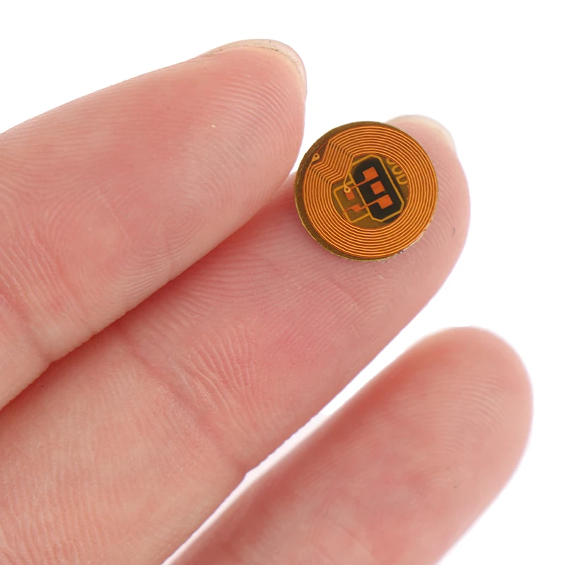5 шт. 15693 Электронная бирка RFID-бирка значок чип Slix FPC мини Rfid NFC-бирка 10 мм |