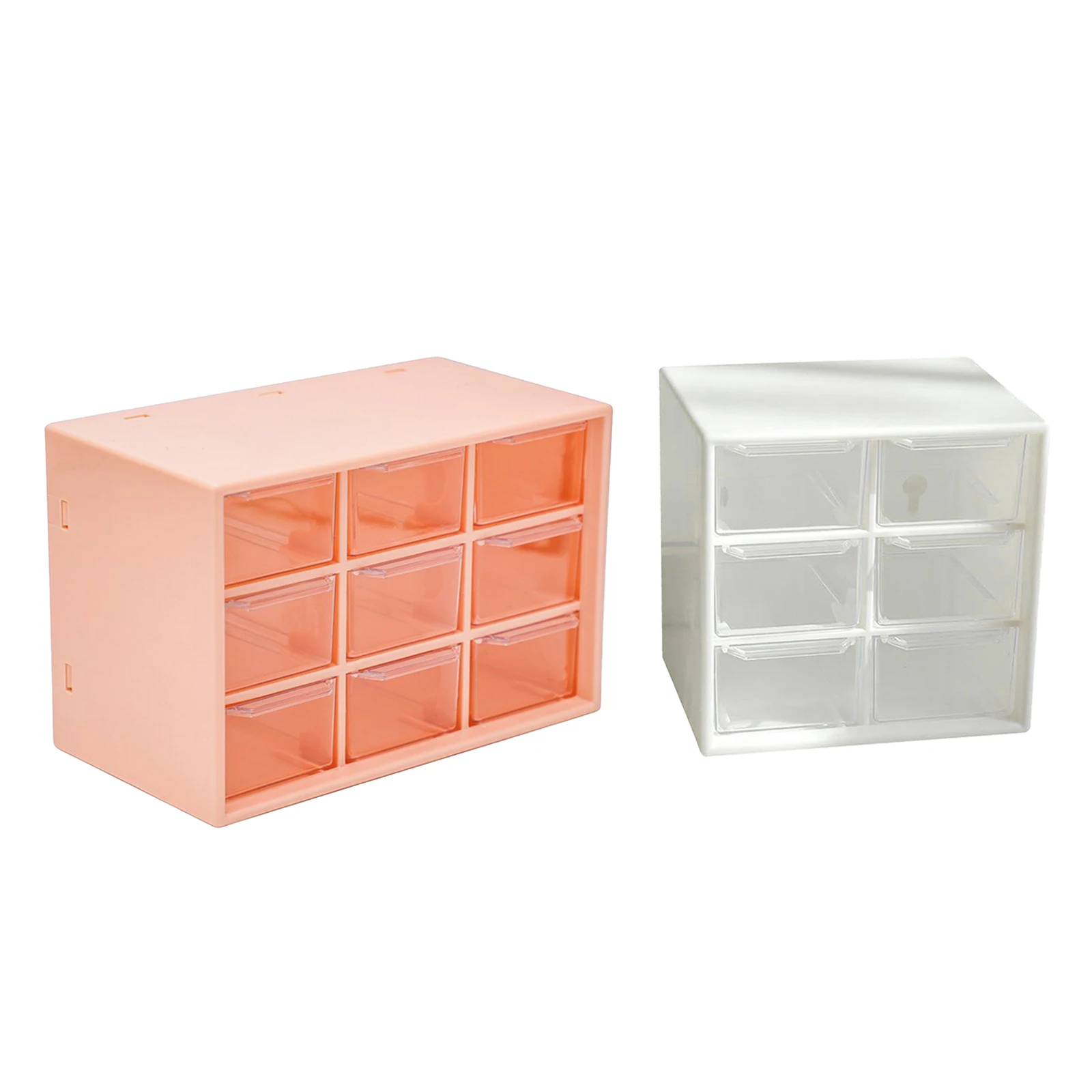 

9 Drawer Organizer Cosmetics Household Storage Divider Boxes for Home Office