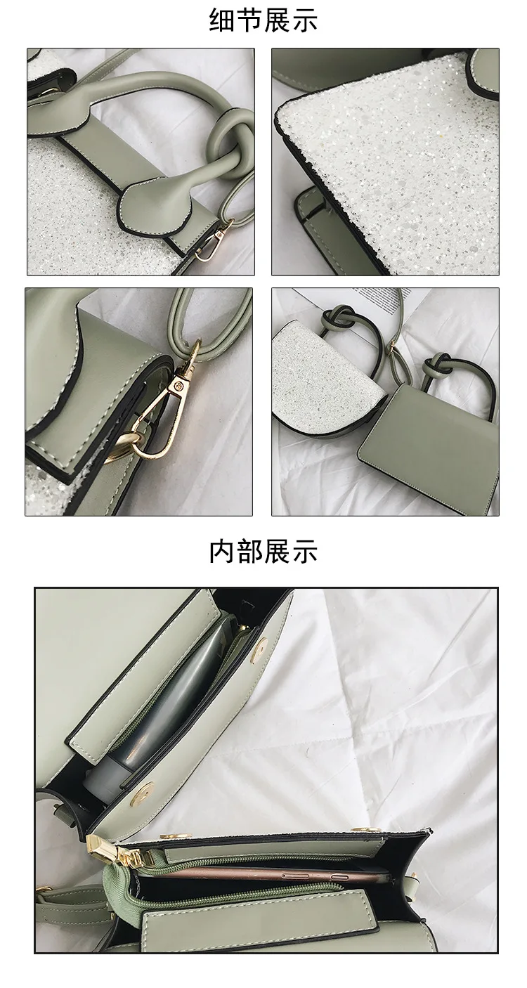 2019 новая Корейская версия персонализированной ручной коносамент сумка через