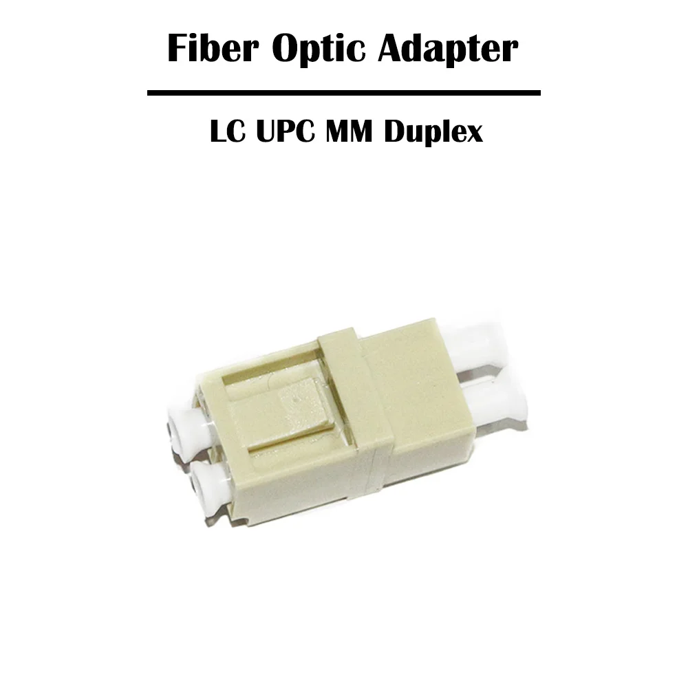 200 шт./лот LC дуплексный UPC/APC SM одномодовый волоконно оптический адаптер FTTH Ethernet