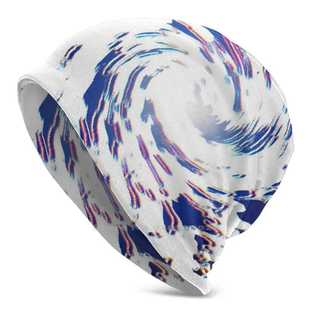 

Red White And Blue Swirl Knitted Beanie Hat Sports Hedging Cap Red White And Blue Swirl Memorial Day 4Th Of The July Fourth Of