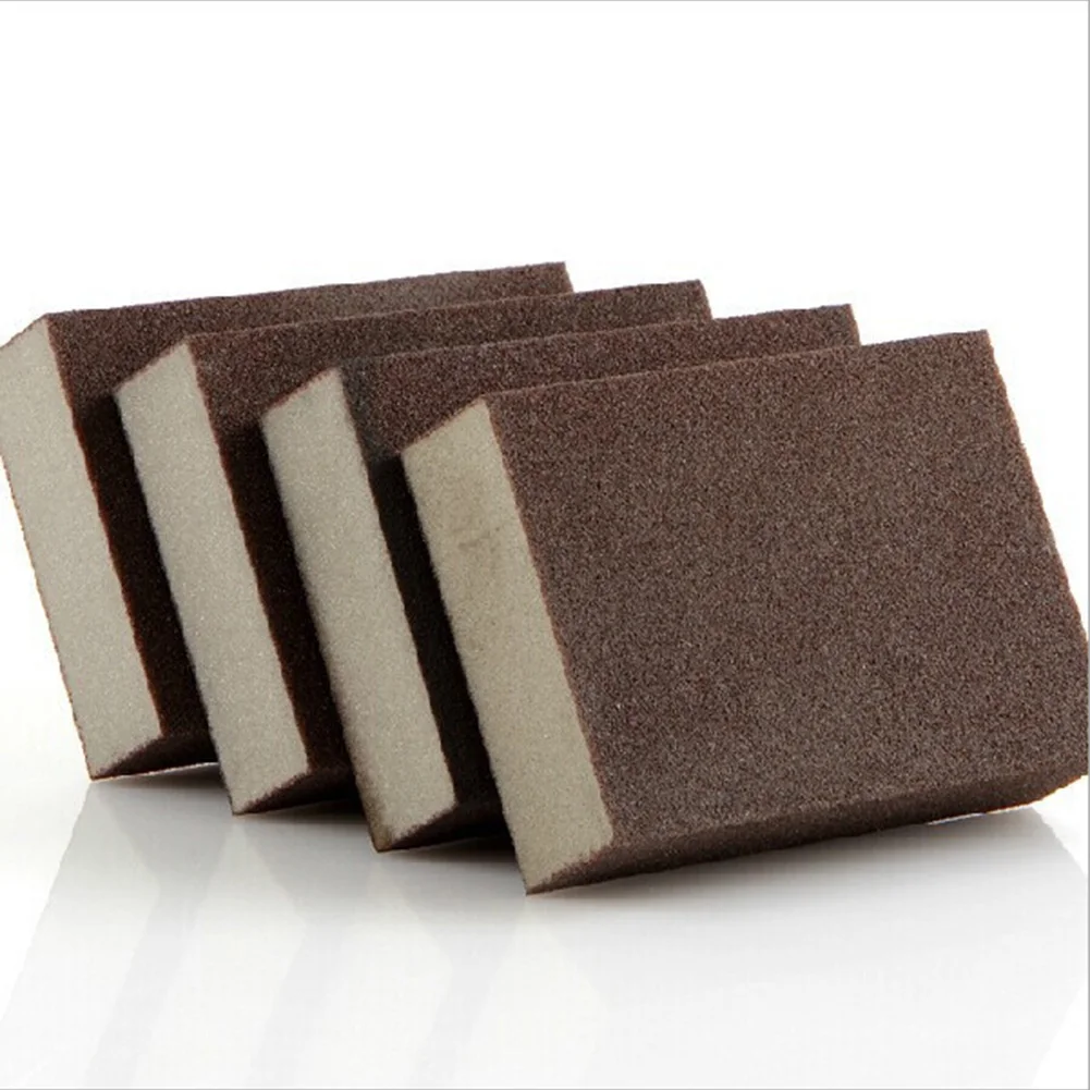 

5pcs Abrasive Rust Remover Multi-functional Magic Cleaning Sponge Thicken Emery