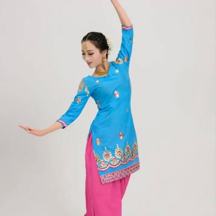 Хлопковое индийское пальто традиционное женское платье для йоги Kurtas Saree топ