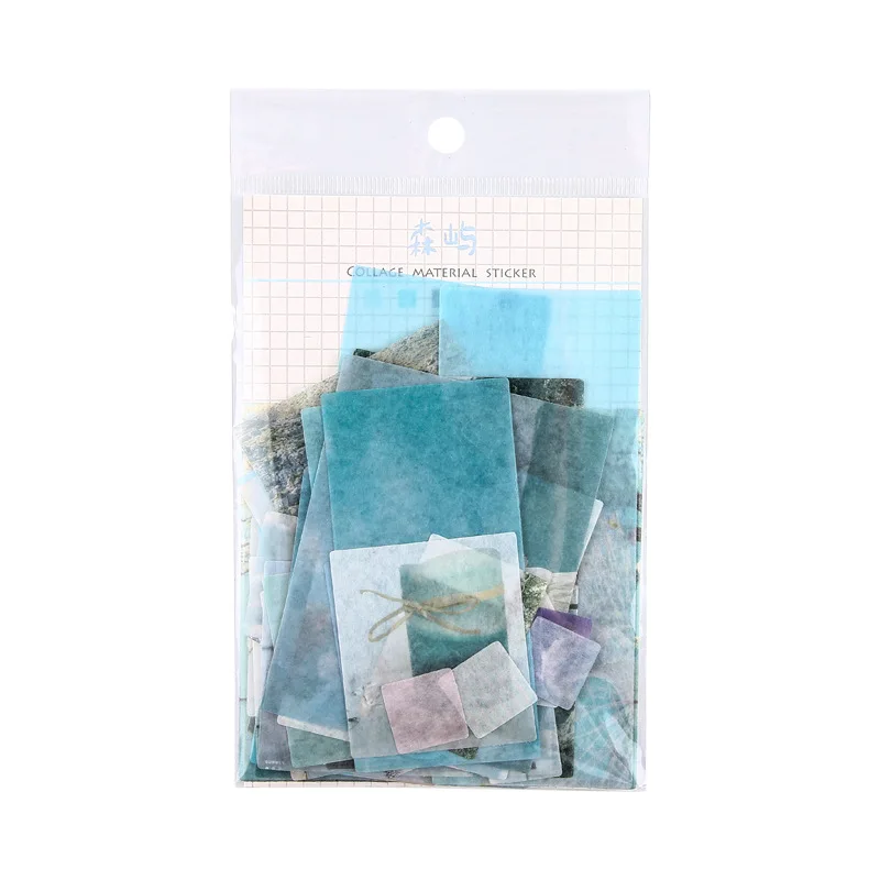 

70pcs Aesthetic Washi Sticker Set Package Kawaii Scrapbooking Material DIY Collage Stickers Office School Stationery Supplies