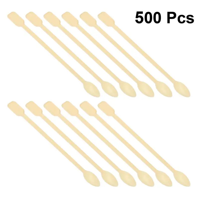 Пластиковые одноразовые кофейные ложки 500 шт. чайные для пищевых продуктов