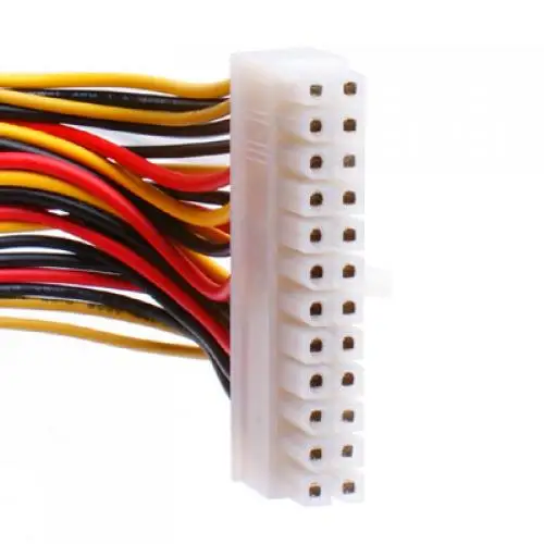 24 контактный разъем к 20 папа ATX блок питания конвертер адаптер