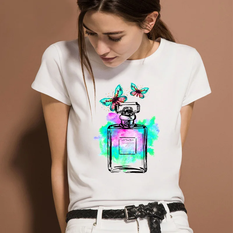 Сделай Сам флакон цветок духи патчи аппликация на одежде железо переноске для