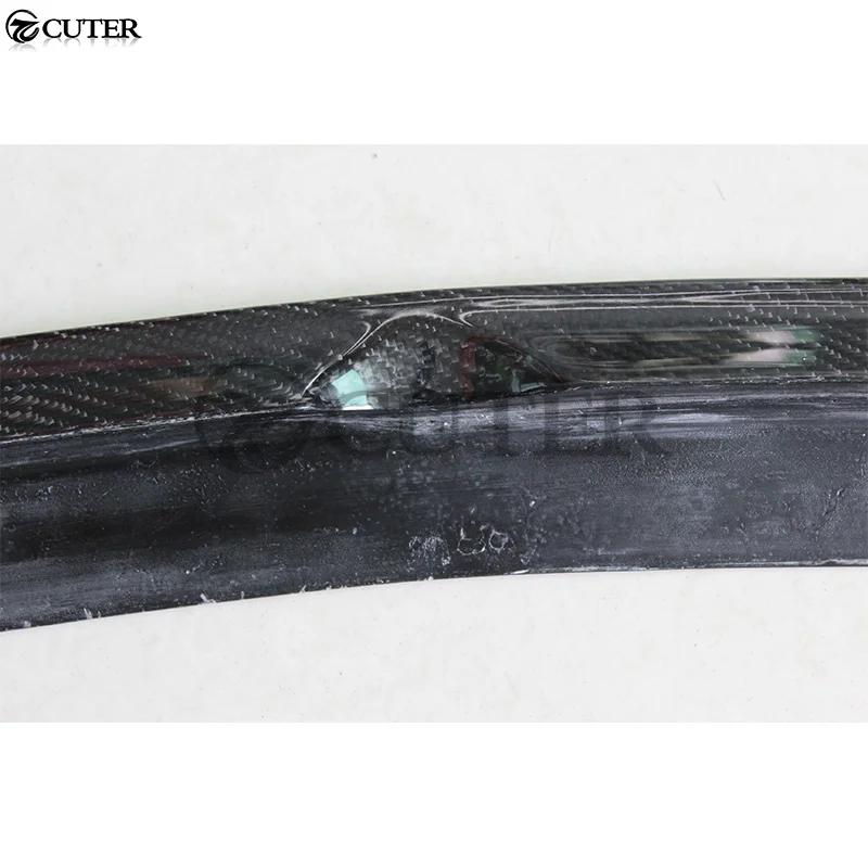 Автомобильный задний спойлер из углеродного волокна A4 B9 крылья для Audi Комплект