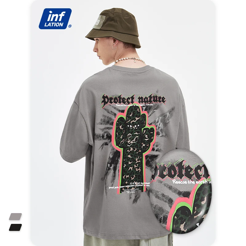 

2022 Summer New Graphic Printing Short Sleeve Tees Men Oversize T-shirts