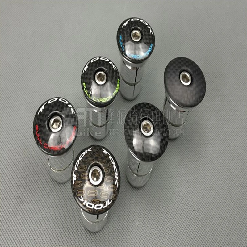 Берет велосипед из углеродного волокна гарнитура стволовая верхняя крышка