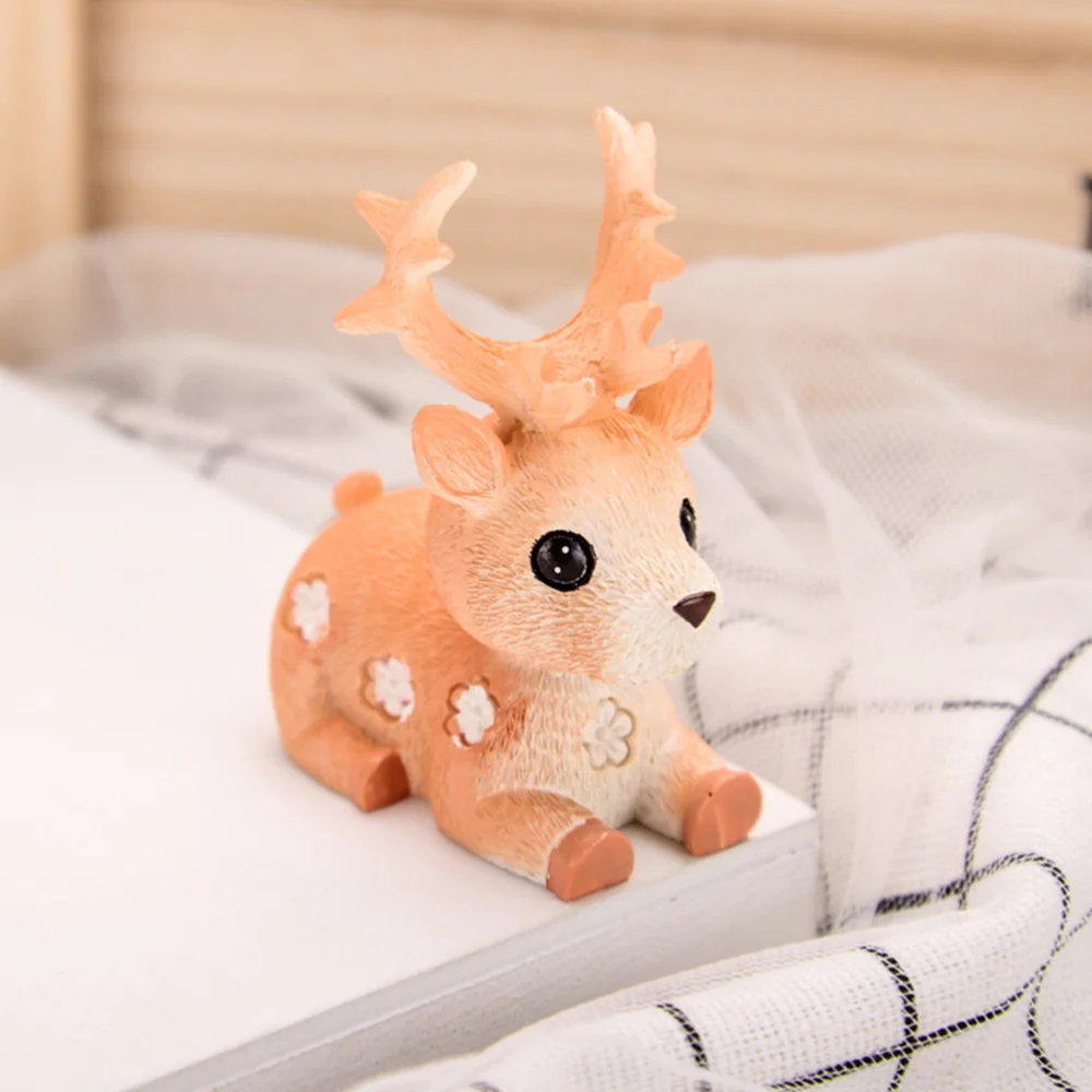 2 шт. Детские модели с изображением оленя вечерние украшения для рабочего стола