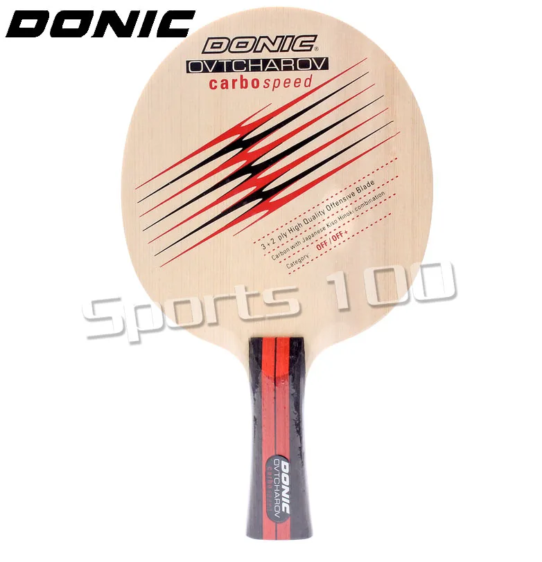 Donic Ovtcharov Carbo Speed Table Tennis Blade 5 Ply Racket Ping Pong Bat Paddle 22931/33931