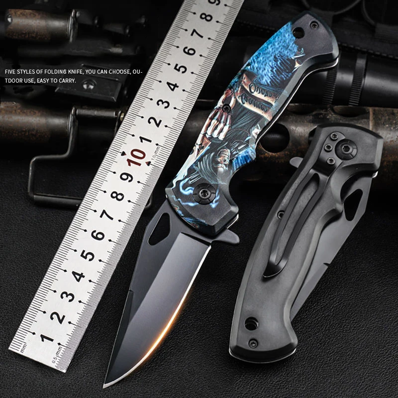 

Five Style Assisted Knife Pocket Folding Knife Good for Camping Hunting Survival Indoor Outdoor Activities Mens Tactical Knife