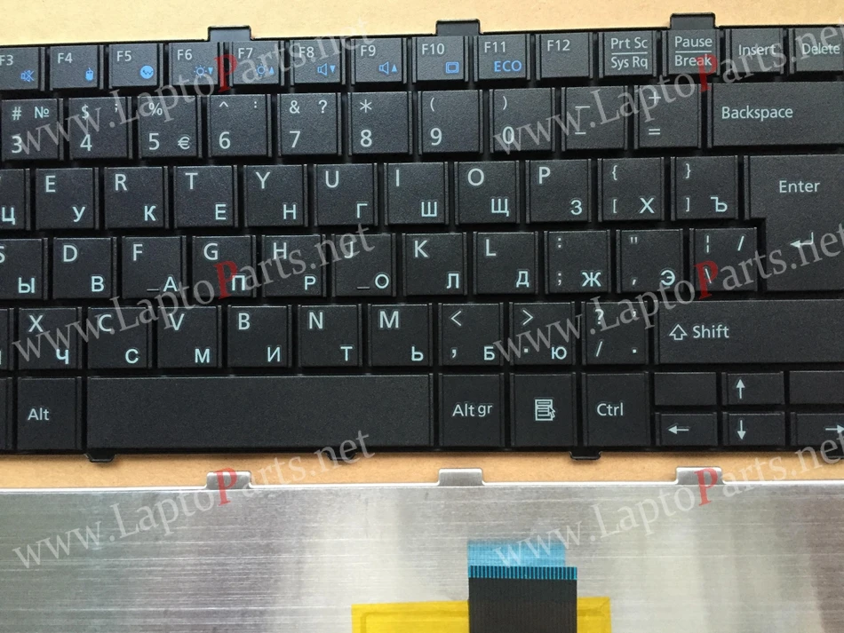 Новая русская клавиатура для Fujitsu Lifebook A530 AH502 AH530 A531 NH751 черная ноутбука |