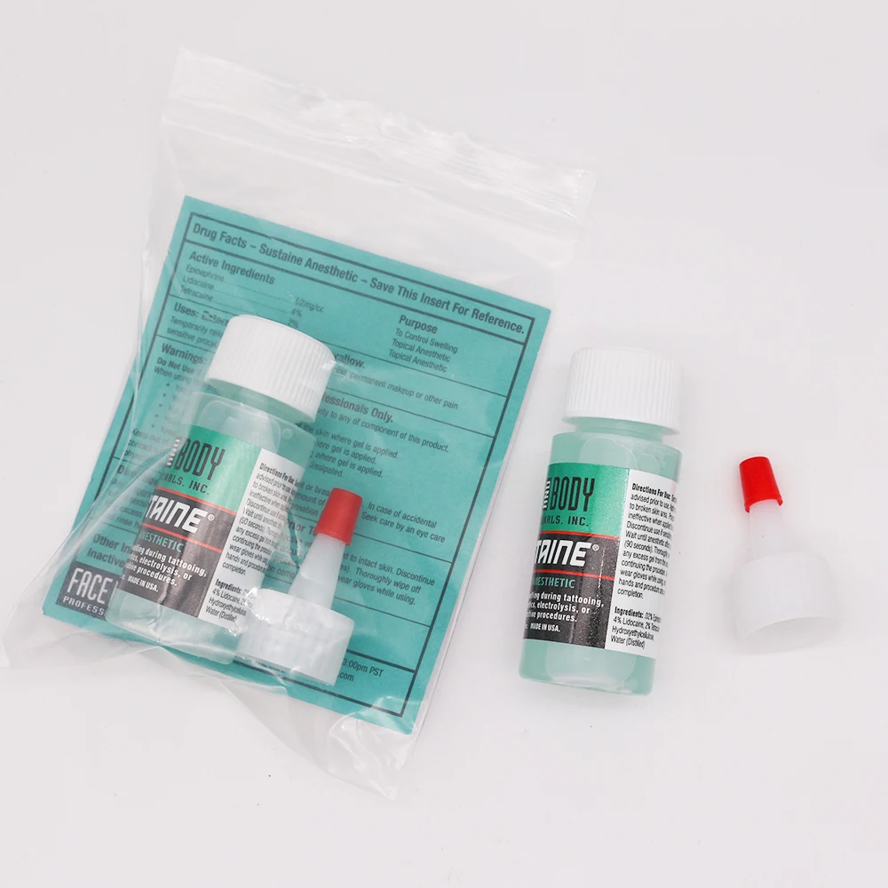 Новый профессиональный синий гель для перманентного макияжа лица и тела тату