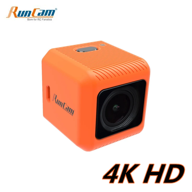 Runcam 5 ультра светильник 56g 4K HD FPV Экшн камера 145 градусов FOV встроенный аккумулятор
