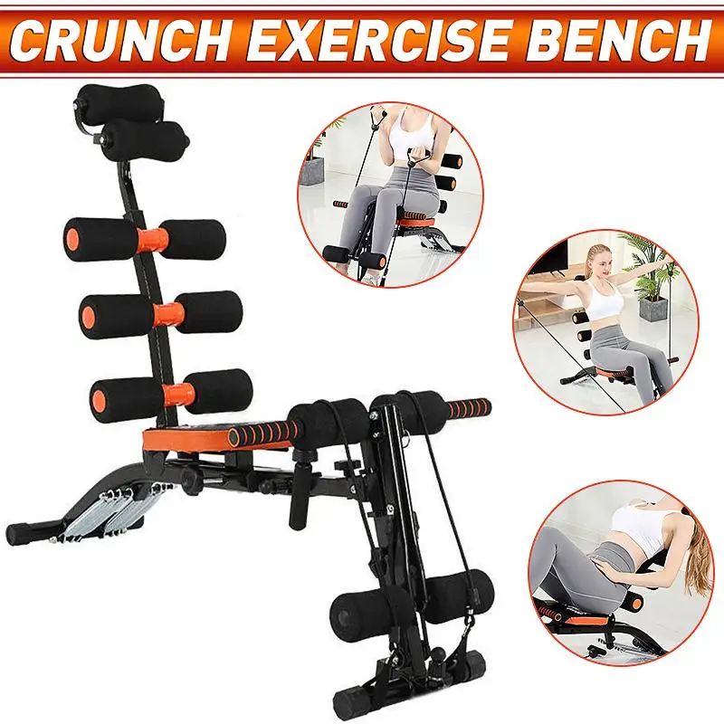 

220lb Abdominal Fitness Workout Gym 3 Gears Adjustment Exercise Training Equipment Indoor Stool Dumbbell Bench Sit Up Stool