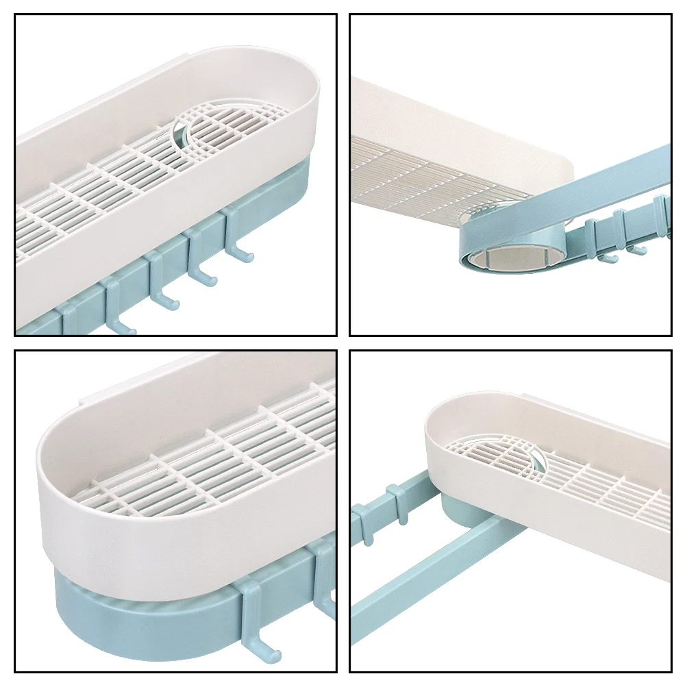

Punch-Free Organizer Wall Mounted Type Shampoo Shower Shelf Holder Bathroom Accessories Kitchen Storage Rack Corner Shower Shelf