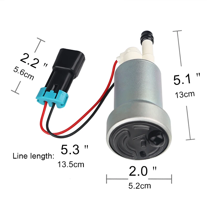 Высокопроизводительный автомобильный внутренний топливный насос для F90000267 450LPH