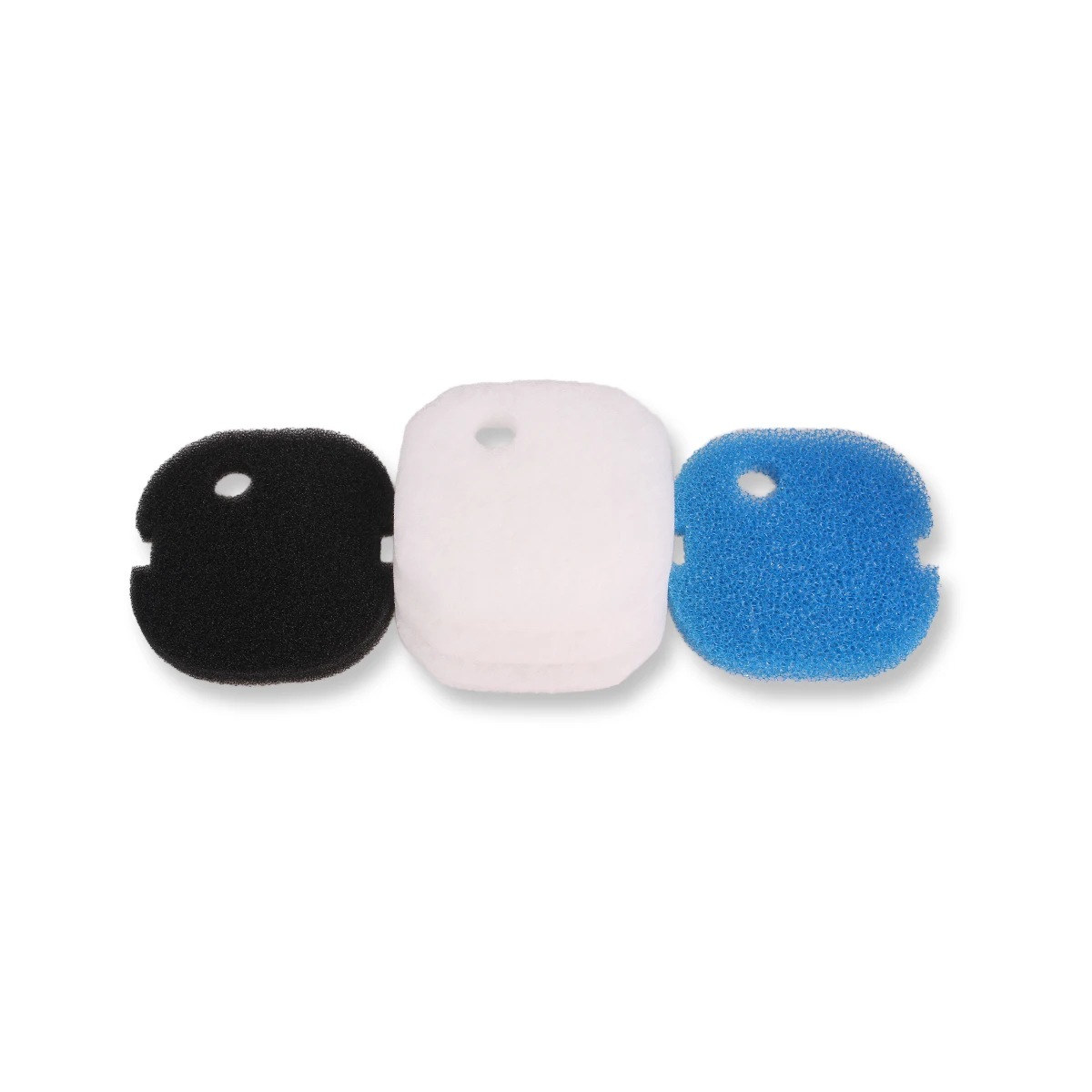 

Compatible Foam Filter Pad Set for AquaOne Aqua One AQUIS 700/750 and 500/550 (3x White Wool, 1x Black Fine and 1x Blue Coarse)