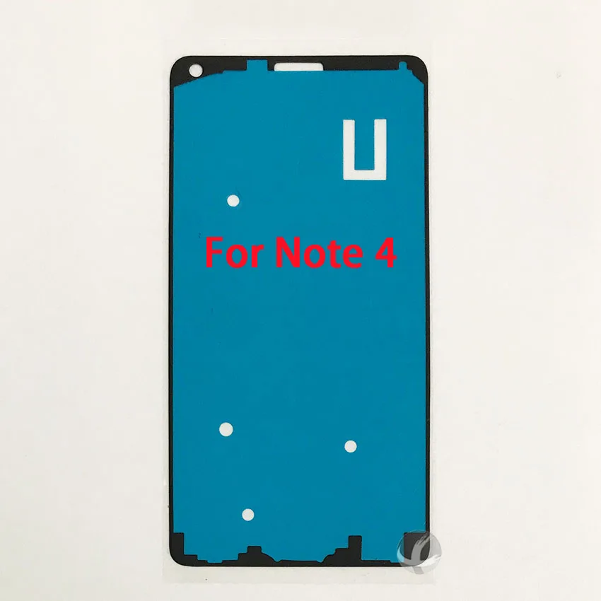 10 шт./лот передняя рамка LCD экранные клеевые для Samsung Galaxy Note 1 2 3 4 5 8 9 Neo край мини