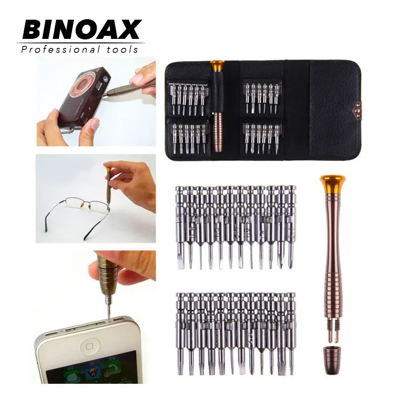 BINOAX 25 в 1 отвертка Torx Набор инструментов для ремонта iPhone мобильный телефон планшетный ПК