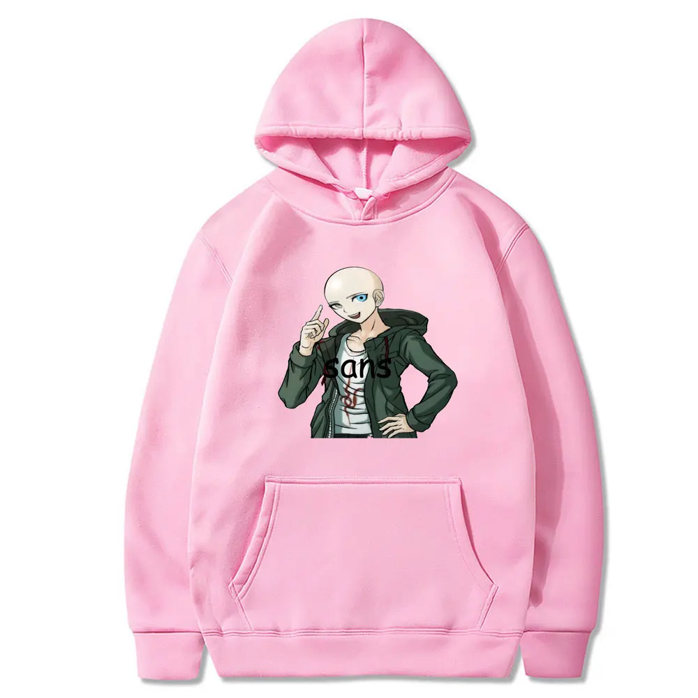 

Anime printing hoodie men DanganRonpa Game Over Japanese streetwear men's hoodie sweatshirt Fashion loose and casual hoodie mens