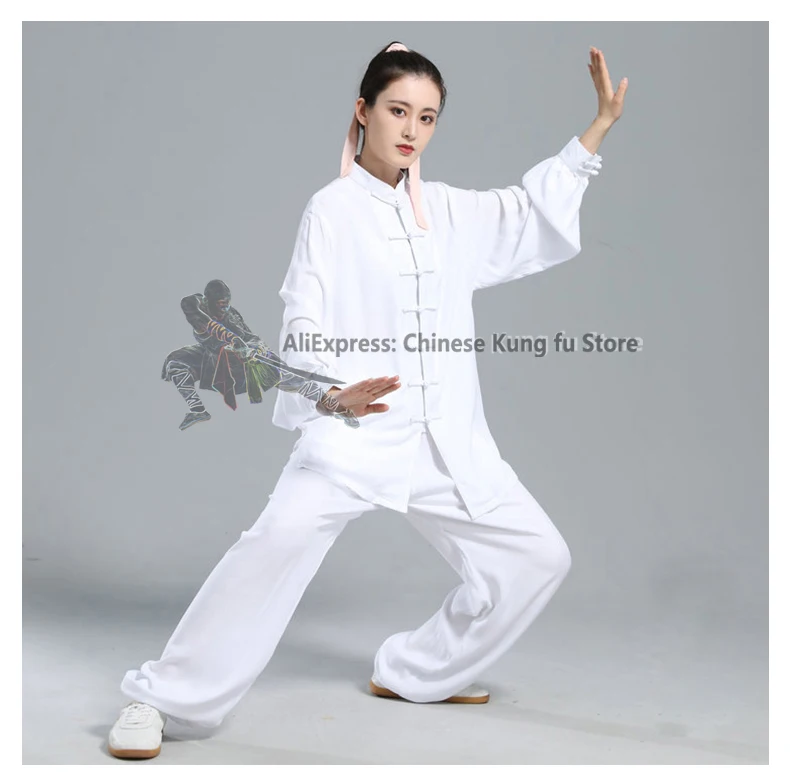 

Tai Chi Uniform Kung fu Martial arts Suit Cotton 10 Colors Adults Men's Wushu Clothing Women's Wing Chun Jacket Pants