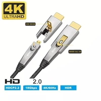 optical cable hdmi compatible 2 0 a to d type single head pullable 4k60hz 18gbs hdr 444 for hdtv projector set top box