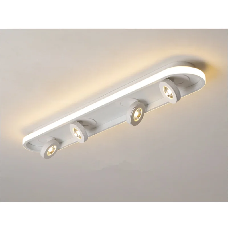 Простой и современный светодиодный потолочный светильник с затемнением лампа