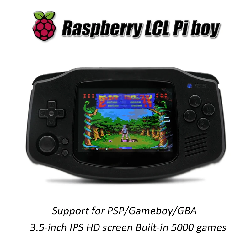 Консоль игровая в ретро-стиле для GBA/PSP/DC 5000 + игр | Электроника