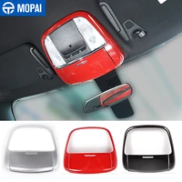 car roof top reading light lamp decoration cover sticker for dodge charger 2014 2021 car interior accessories