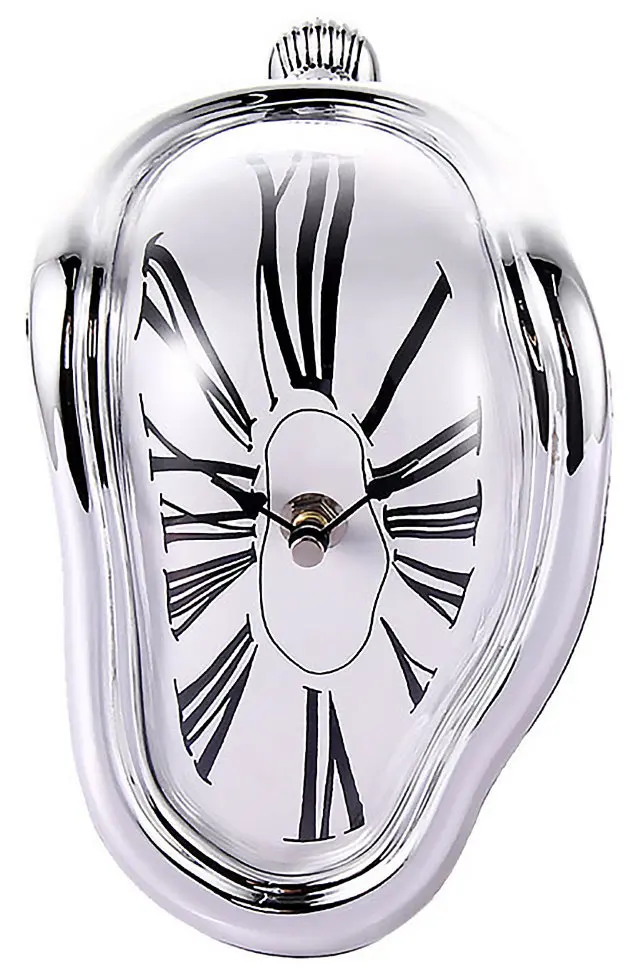 Стекающие настенные часы (в стиле Дали) | Дом и сад